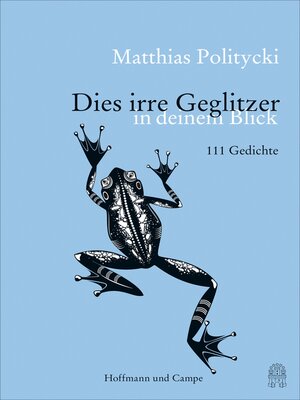 cover image of Dies irre Geglitzer in Deinem Blick